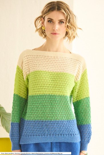 Pullover mit Ajourmuster