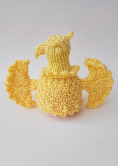 TeaCosyFolk's American Eagle Chocolate Orange Cosy Knitting Pattern July 4