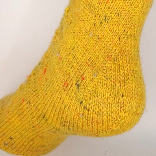 Fixe Quickie Ferse "Pusteblume" - Toe Up mit Lochmuster, 4-fach, Gr.34-47
