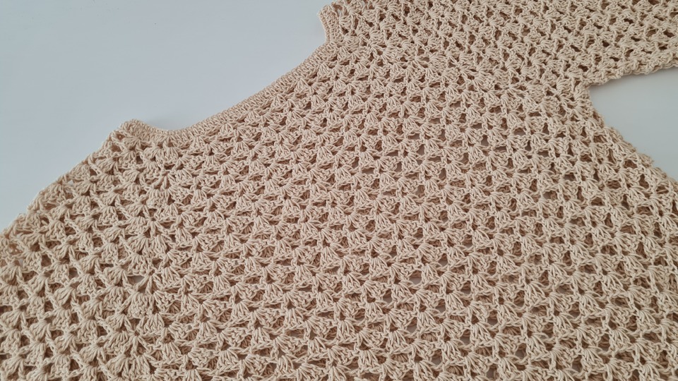 Pullover / Shirt "Wüstenwind" Häkelanleitung RVO jede Größe