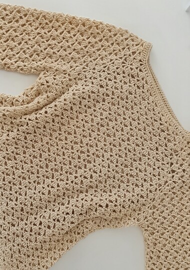 Pullover / Shirt "Wüstenwind" Häkelanleitung RVO jede Größe