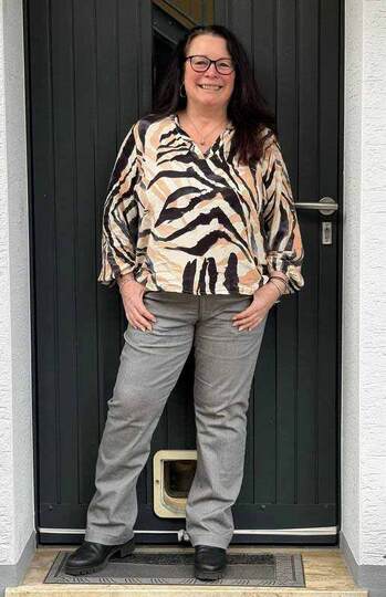 Schnittmuster Mid Waist Schlagjeans "Der geschlungene Pfad" Damen Gr.16-31
