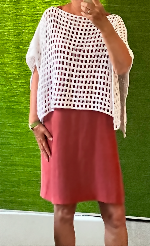 Flatter-Poncho – einfache Häkelanleitung - Bild 7