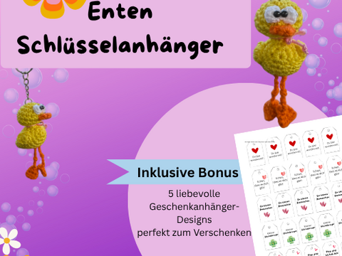 Enten Schlüsselanhänger