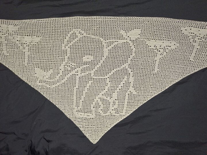 Motivtuch Elefant Häkelanleitung
