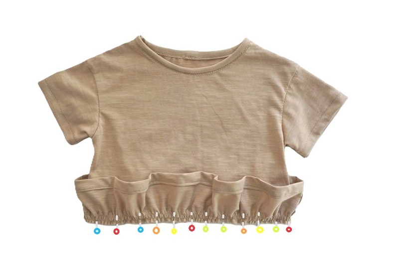 Instructions & Pattern Ruffle Hem T-Shirt Daisy, Sizes 80–140
