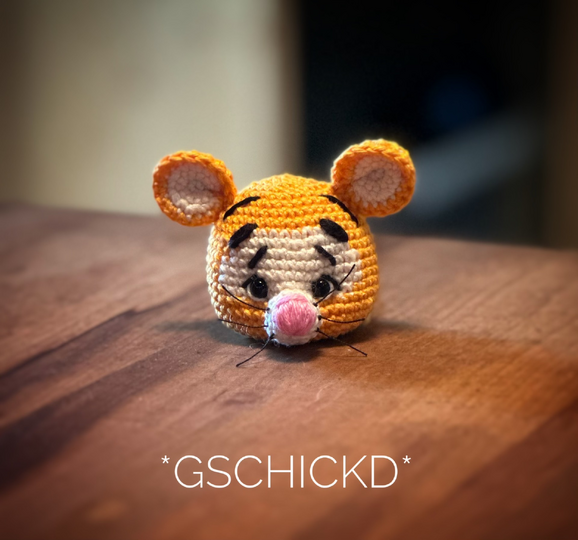 Tiger häkeln – Ralle der Tiger | Amigurumi Häkelanleitung