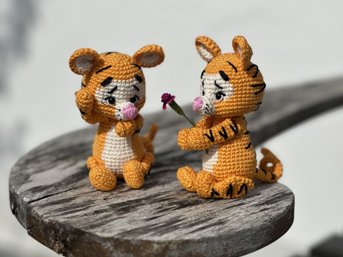 Tiger Crochet Pattern – Ralle the Tiger Amigurumi