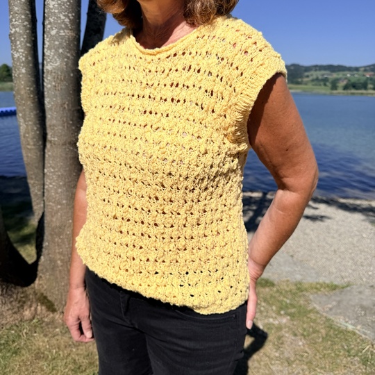 Strickanleitung Damen Pullover Leni Gr. 36–50 PDF