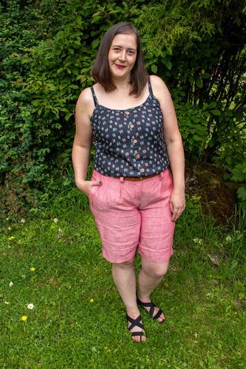 Schnittmuster Shorts "Barfuß durchs Blau" Gr. 32 - 62 Damen