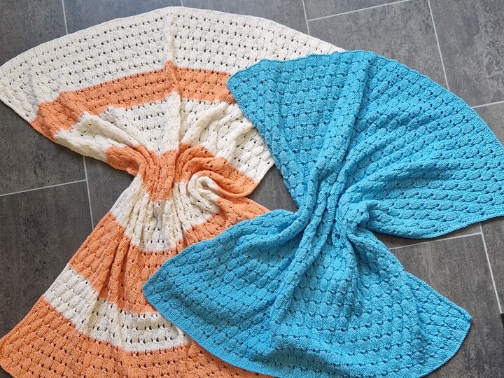 Frieda - Anleitung für eine gestrickte Babydecke