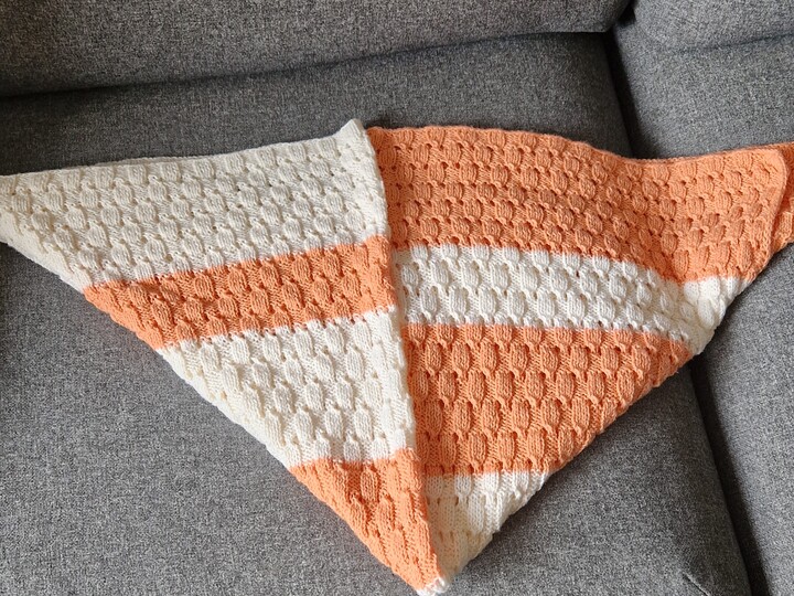 Frieda - Anleitung für eine gestrickte Babydecke
