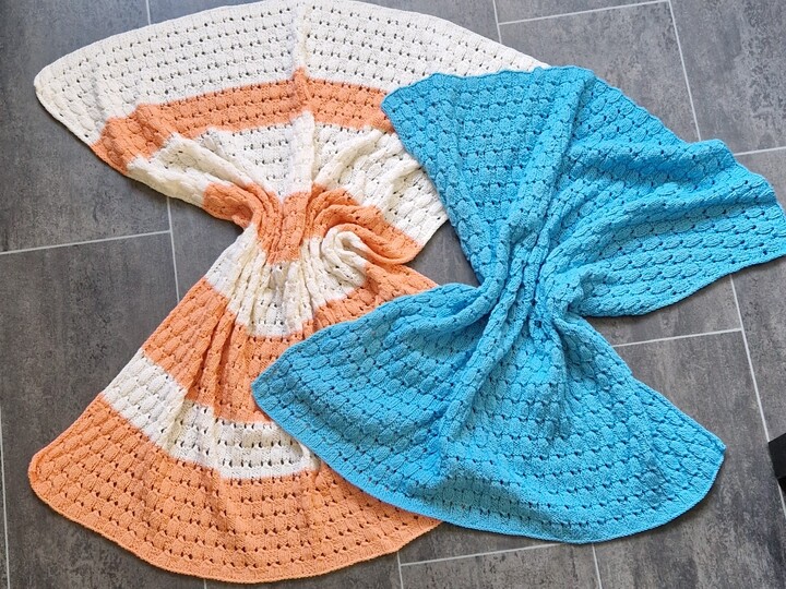 Frieda - Anleitung für eine gestrickte Babydecke