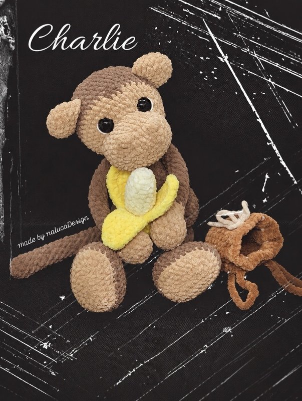 Affe häkeln Anleitung Deutsch | Charlie Affe Amigurumi | Häkelanleitung