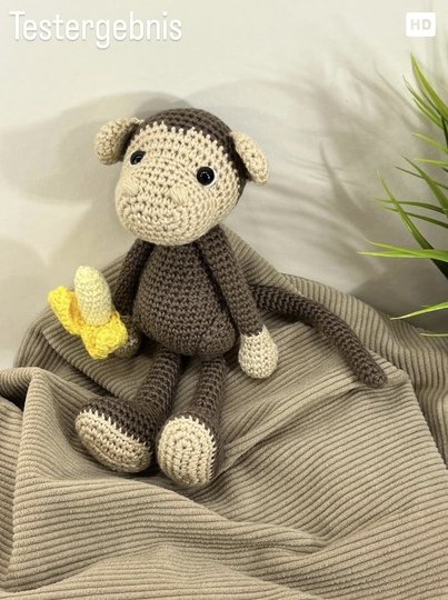 Affe häkeln Anleitung Deutsch | Charlie Affe Amigurumi | Häkelanleitung