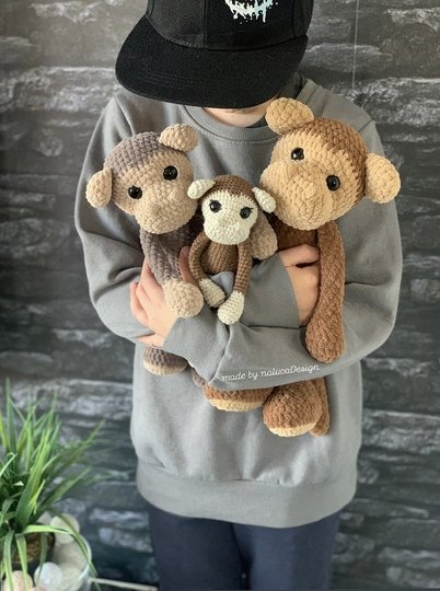 Affe häkeln Anleitung Deutsch | Charlie Affe Amigurumi | Häkelanleitung