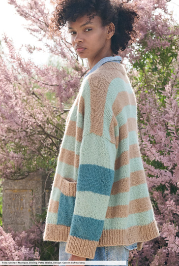 Jacke mit aufgesetzten Taschen