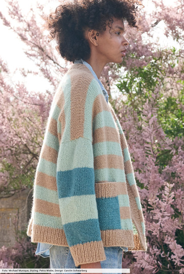 Jacke mit aufgesetzten Taschen
