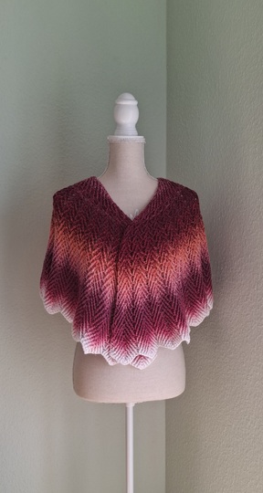 Crochet pattern shawl Talwyn
