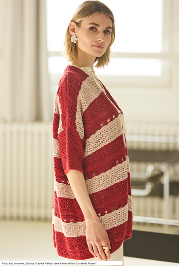 Jacke im Mustermix