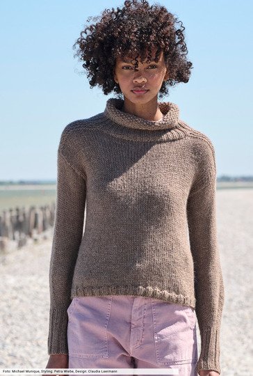 Pulli mit Schulterpasse