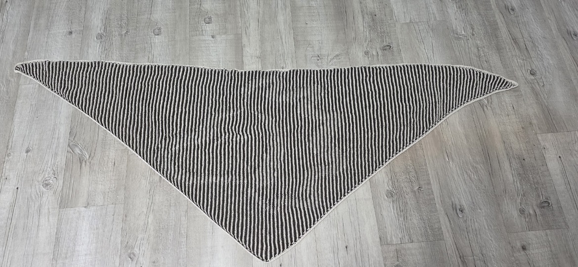 Löwe (Sternzeichen), Schattenstricken, Illusionsstricken, Motivtuch