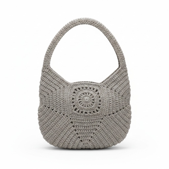 PDF Häkelanleitung Hexagon Tasche "Ramona" mit Mandala Granny Square