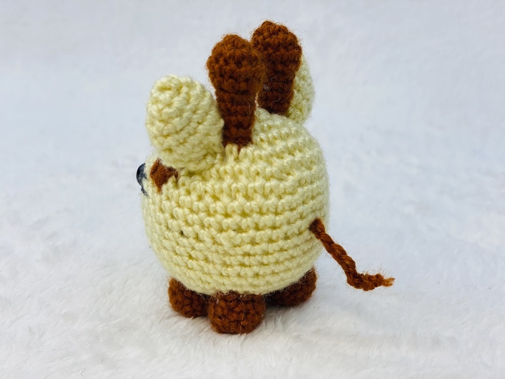 Crochet Giraffe Pattern,  Giraffe Keychain Crochet