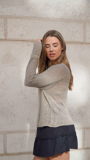 Sommerpullover JJ Raglan No 5 stricken