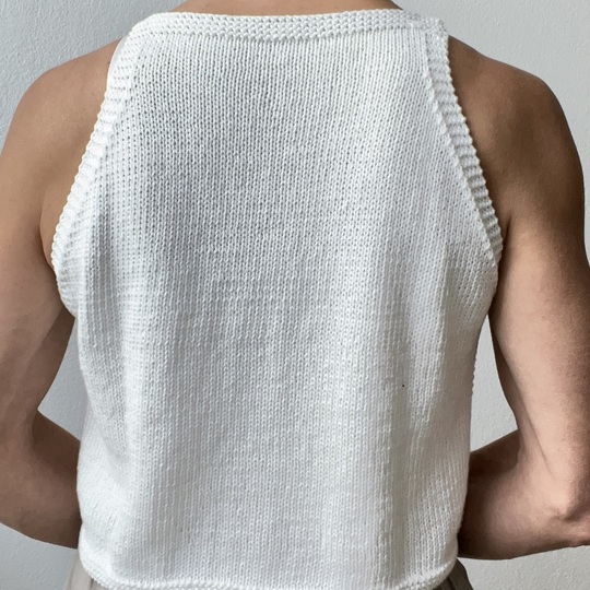 Strickanleitung Top SENA Sommerliches Stricktop No. 261
