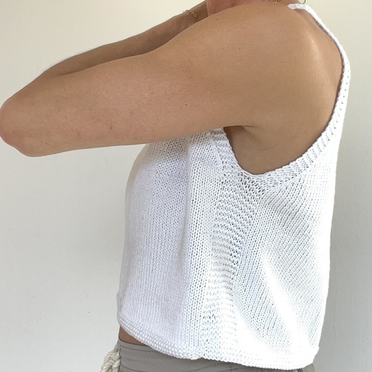 Strickanleitung Top SENA Sommerliches Stricktop No. 261