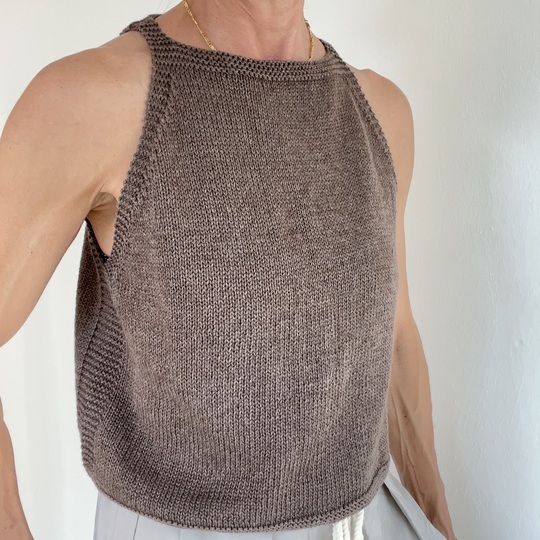 Strickanleitung Top SENA Sommerliches Stricktop No. 261