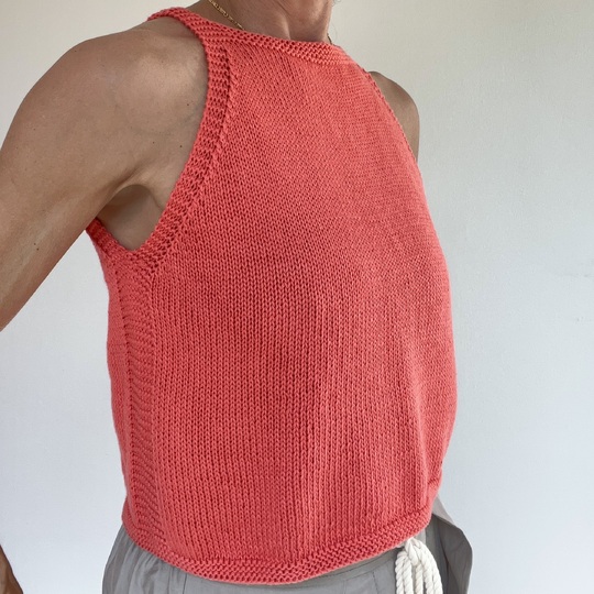 Strickanleitung Top SENA Sommerliches Stricktop No. 261