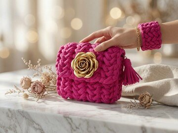 Häkelanleitung Kartenhalter / Geldbörse PDF + Video-Tutorial – nontycrochet