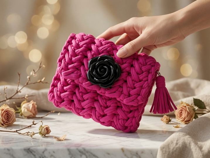 Häkelanleitung Kartenhalter / Geldbörse PDF + Video-Tutorial – nontycrochet