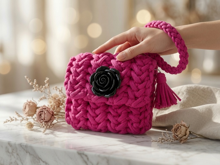 Häkelanleitung Kartenhalter / Geldbörse PDF + Video-Tutorial – nontycrochet
