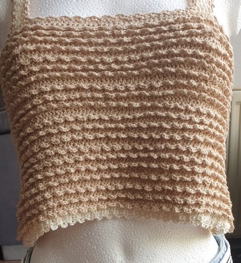 Häkelanleitung BOHO-BREEZE Top-Down-Bustier/Sommer-Top –  nahtlos in Runden