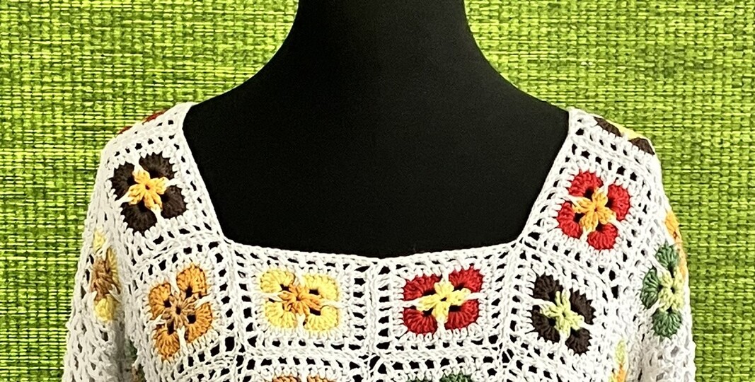 Grannyweiß mit BOHO – Charme - Häkelanleitung