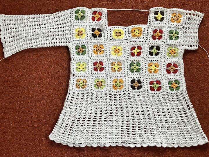 Grannyweiß mit BOHO – Charme - Häkelanleitung