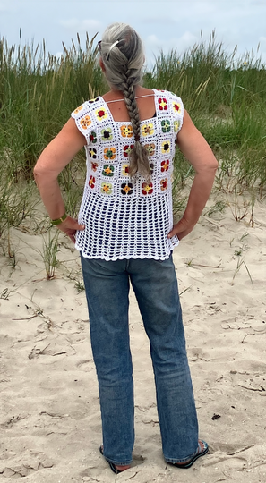 Grannyweiß mit BOHO – Charme - Häkelanleitung