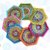 Crochet Pattern Granny Square Hexagon Shape CRYSTAL