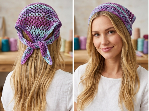 Kreativ Bandana Dreiecktuch RUNA PDF Download mit Fotos