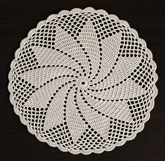 Anleitung Platzdeckchen "Ivory"
