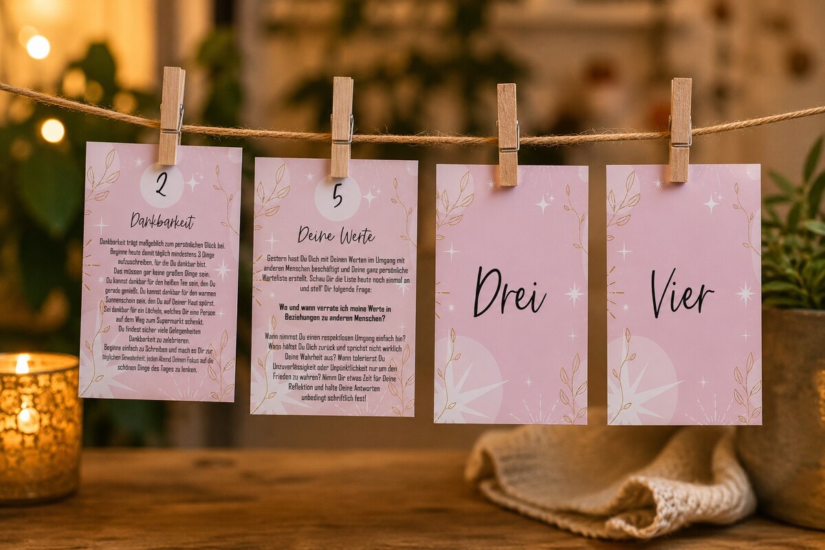 Selbstliebe Adventskalender | 24-Tage Selbstliebe Challenge | Achtsamkeit & - Bild 5