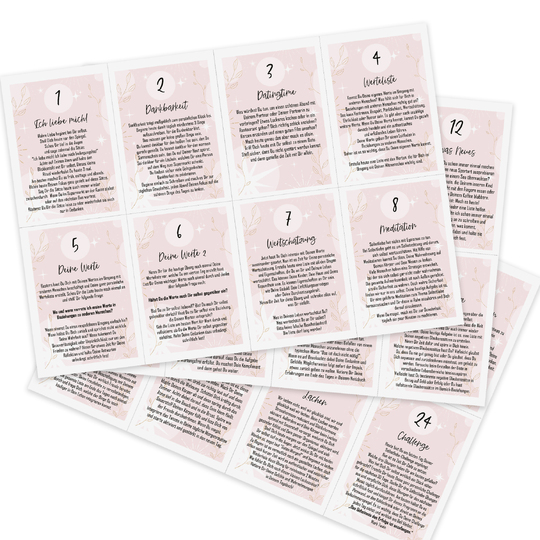 Selbstliebe Adventskalender | 24-Tage Selbstliebe Challenge | Achtsamkeit &