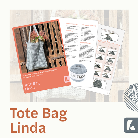 Crochet Tote Bag Pattern PDF – No-Sew Market Bag – Easy Crochet Pattern