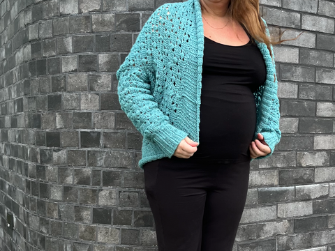 Crochet Pattern Shrug "Elysian"