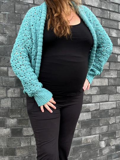 Crochet Pattern Shrug "Elysian"
