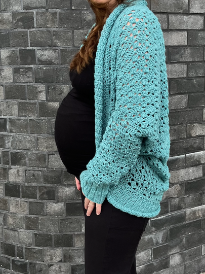 Crochet Pattern Shrug "Elysian"