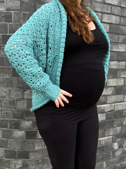 Crochet Pattern Shrug "Elysian"